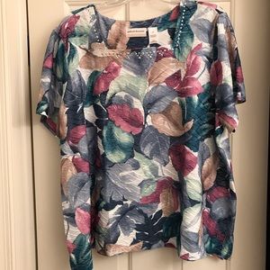 Alfred Dunner Square Neck Top